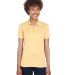 8210L UltraClub® Ladies' Cool & Dry Mesh Piqué P in Yellow haze front view