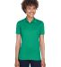 8210L UltraClub® Ladies' Cool & Dry Mesh Piqué P in Kelly front view