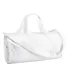 8805 Liberty Bags Barrel Duffel in White front view