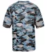 4181 Badger  Camo Short Sleeve T-Shirt Columbia Blue front view