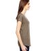 6750VL Anvil - Ladies' Triblend V-Neck T-Shirt  HEATHER SLATE side view