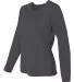 5604 C2 Sport - Ladies' Long Sleeve T-Shirt Graphite side view
