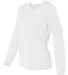 5604 C2 Sport - Ladies' Long Sleeve T-Shirt White side view