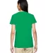 5V00L Gildan Heavy Cotton™ Ladies' V-Neck T-Shir in Irish green back view