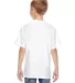 498Y Hanes Youth Perfect-T T-Shirt White back view