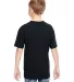 498Y Hanes Youth Perfect-T T-Shirt Black back view