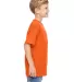 498Y Hanes Youth Perfect-T T-Shirt Orange side view