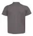 498Y Hanes Youth Perfect-T T-Shirt Smoke Grey back view