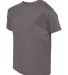 498Y Hanes Youth Perfect-T T-Shirt Smoke Grey side view