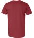 SF45 Fruit of the Loom Adult Sofspun™ T-Shirt Cardinal back view