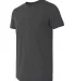SF45 Fruit of the Loom Adult Sofspun™ T-Shirt Black Heather side view