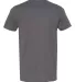 SF45 Fruit of the Loom Adult Sofspun™ T-Shirt Charcoal Heather back view