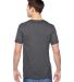 SF45 Fruit of the Loom Adult Sofspun™ T-Shirt Charcoal Grey back view
