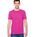 SF45 Fruit of the Loom Adult Sofspun™ T-Shirt Cyber Pink front view