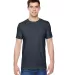 SF45 Fruit of the Loom Adult Sofspun™ T-Shirt Black Heather front view