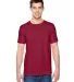 SF45 Fruit of the Loom Adult Sofspun™ T-Shirt Cardinal front view