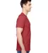 SF45 Fruit of the Loom Adult Sofspun™ T-Shirt Brick Heather side view