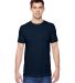 SF45 Fruit of the Loom Adult Sofspun™ T-Shirt Indigo Heather front view