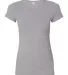 SFJ Fruit of the Loom Ladies' Sofspun™ Junior Fi Athletic Heather front view