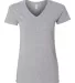 SFJV Fruit of the Loom Ladies' Sofspun™ Junior F Athletic Heather front view