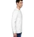 SFL Fruit of the Loom Adult Sofspun™ Long-Sleeve White side view