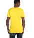 Hanes 4980 Ring-Spun T-shirt Yellow back view
