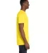Hanes 4980 Ring-Spun T-shirt Yellow side view