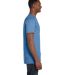 4980 Hanes 4.5 ounce Ring-Spun T-shirt Carolina Blue side view
