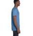 Hanes 4980 Ring-Spun T-shirt Carolina Blue side view