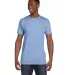 Hanes 4980 Ring-Spun T-shirt Light Blue front view