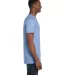 Hanes 4980 Ring-Spun T-shirt Light Blue side view