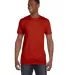 Hanes 4980 Ring-Spun T-shirt Deep Red front view