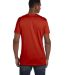 4980 Hanes 4.5 ounce Ring-Spun T-shirt Deep Red back view