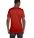 Hanes 4980 Ring-Spun T-shirt Deep Red back view