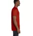 Hanes 4980 Ring-Spun T-shirt Deep Red side view