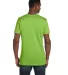 Hanes 4980 Ring-Spun T-shirt Lime back view