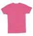 Hanes 4980 Ring-Spun T-shirt Wow Pink Heather back view