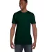 Hanes 4980 Ring-Spun T-shirt Deep Forest front view