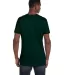 Hanes 4980 Ring-Spun T-shirt Deep Forest back view