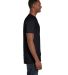 4980 Hanes 4.5 ounce Ring-Spun T-shirt Black side view