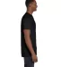 Hanes 4980 Ring-Spun T-shirt Black side view