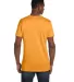 Hanes 4980 Ring-Spun T-shirt Gold back view