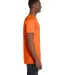 Hanes 4980 Ring-Spun T-shirt Orange side view