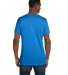 Hanes 4980 Ring-Spun T-shirt Blue Bell Breeze back view