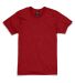4980 Hanes 4.5 ounce Ring-Spun T-shirt Red Pepper Heather front view