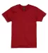 Hanes 4980 Ring-Spun T-shirt Red Pepper Heather front view