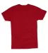 Hanes 4980 Ring-Spun T-shirt Red Pepper Heather back view