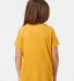 0235TC Tultex Youth Fine Jersey Tee in Heather mellow yellow back view