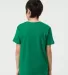 0235TC Tultex Youth Fine Jersey Tee in Kelly back view