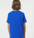 0235TC Tultex Youth Fine Jersey Tee in Royal back view